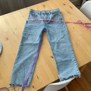 Old Navy Sky-Hi Straight leg Jeans